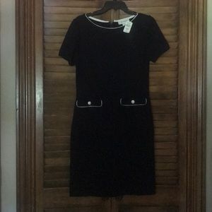 Beautiful Navy St.John Knit Dress